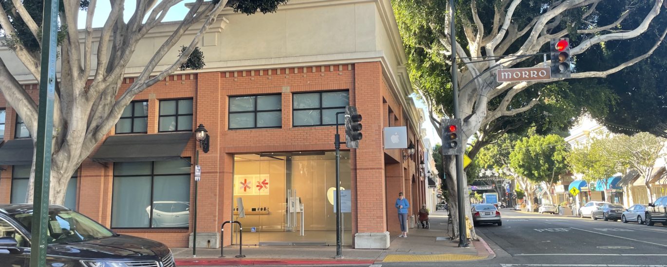 Apple store in downtown SLO