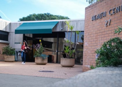 Photo of the Cal Poly Health Center